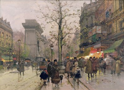 次のアーティストによるアート作品： Eugene Galien Laloue